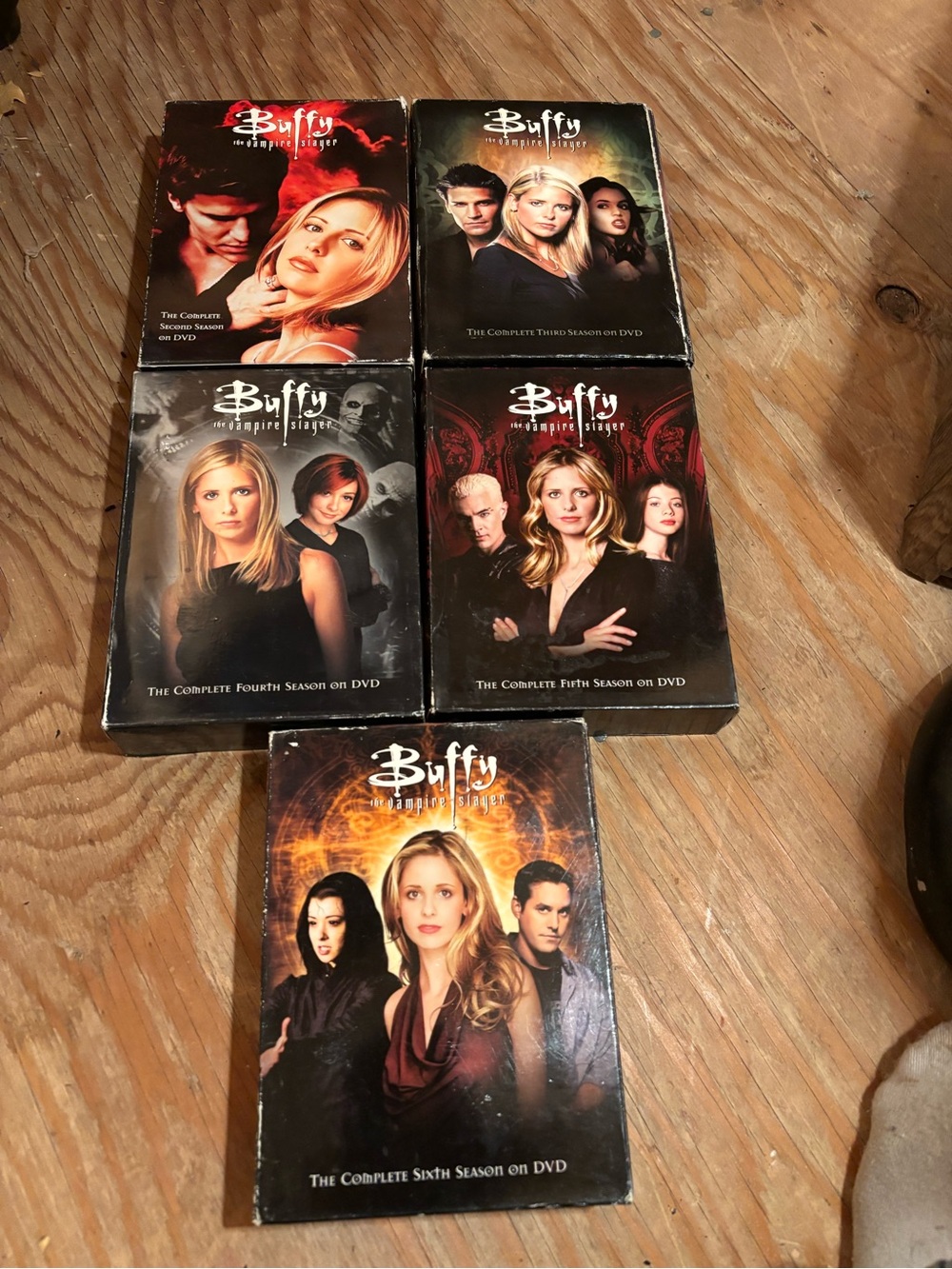 Buffy Vampire Slayer Complete Season 2-6 DVD Box Set - Black
